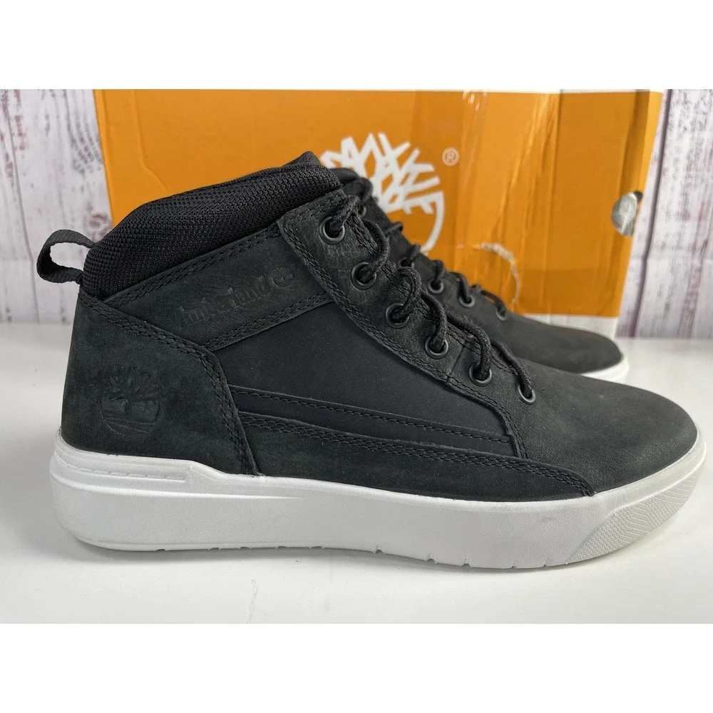 Timberland Allston Mid Sneaker Men's Boots (Black) 7 - Damaged Box